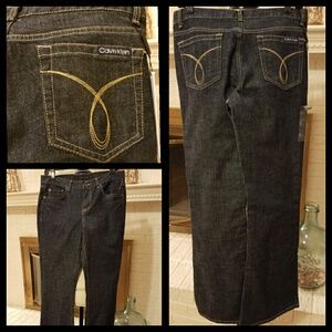 2/$30 CALVIN KLEIN JEANS Denim size 29 / 8 NEW NWT